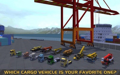 Truck & Crane SIM: Грузовое судно screenshot №5