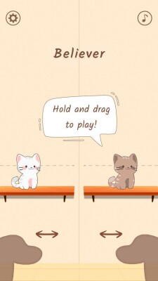Duet Cats: Cute Popcat Music screen 5